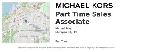 Salary: Michael kors Sales Associate 